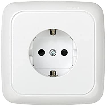 Simon 31472-60 toma de corriente Tipo F Blanco