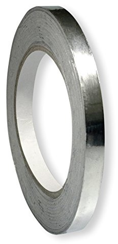 Scotle Aluminium-Folie selbstklebend 10 mm auf 40 m Rolle für Rework-Löten, RW-AF1040