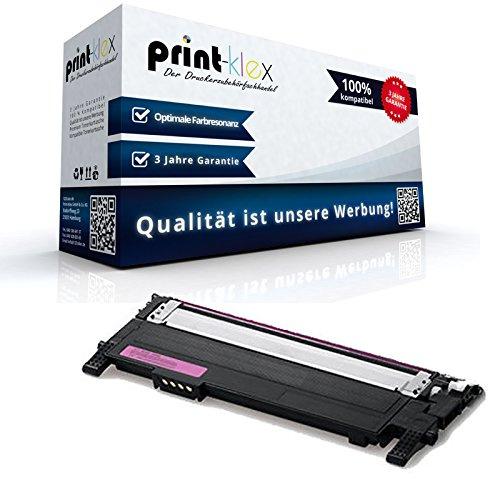 Print-Klex GmbH & Co.KG Compatible Toner Cartridge Magenta CLT-M404S for Samsung Xpress C430 W C430Series C 430 C430W C 480 C480 FN C 480 FN C480 FW C480FW C480 Series C 480 W C480 W C480W Red CLT 40