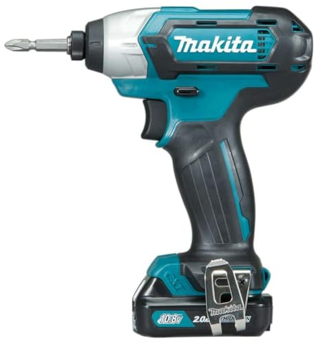 Makita TD110DSAE - Atornillador de impacto a bateria 10.8V litio-ion 2,0 Ah 110 Nm
