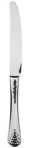 BERGNER Eiffell - Juego 2 Cuchillos 4mm Grosor - Fabricados en Resistente Acero Inoxidable - Acabado Pulido - Fácil de Lavar y Apto para Lavavajillas - Efecto Espejo