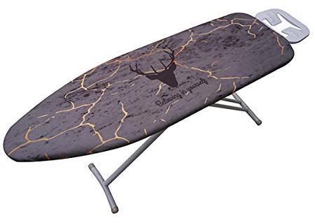 Cotton Ironing Board Cover with Padding,Thick Padding Heat Reflective Ironing Board Covers, Fits Large & Extra Large Size Iron Boards, 55 x 20 Inches/140x50cm,Marbling #1