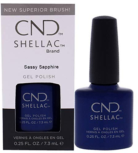 CND SHELLAC Sassy Sapphire #332