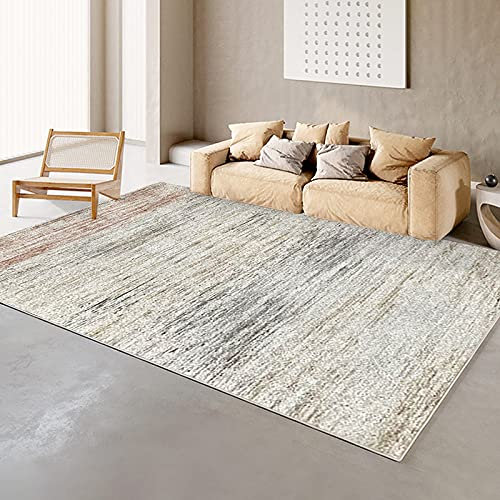 Alfombra de gran área para sala de estar, dormitorio, alfombra de felpa suave, nórdica, antideslizante, antiincrustante, lavable, alfombra para puerta de baño, cocina, alfombra pequeña, 140 x 200 cm