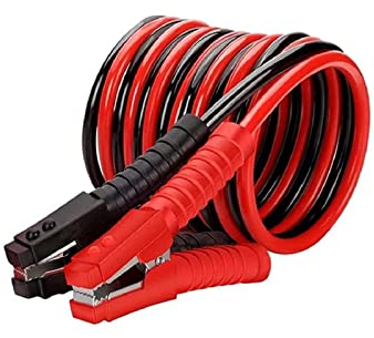 ColdShine Starthilfekabel 6M 3000Amp Überbrückungskabel Tragbarer Autobatterie Booster mit Überspannungsschutz für PKW LKW Kupfer Starthilfekabel