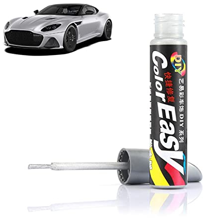 Auto Lackstift, Lack Reparatur Pinsel, Kratzer Reparatur Stift für Auto, 1 Stück (Silber)
