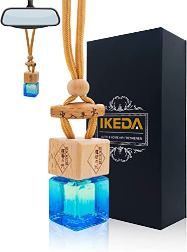 Ikeda scents Car Air Fresheners for Men | New Smell Freshener with Odour Eliminator Technology Long Lasting Fragrance Accessories Perfume Diffusers