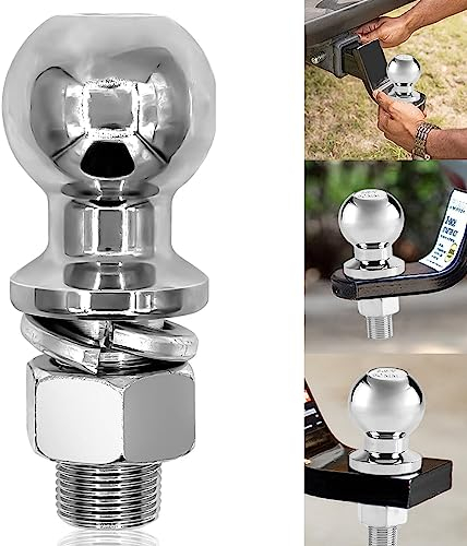 Bola de Enganche de Remolque, 50 mm, M25, 3,5 T, Enganche De Remolque De Bola, Perno de Cabeza de Bola, Bola De Enganche para Tractor