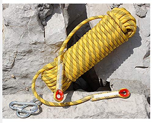 Kletterseil Hochfestes Polyesterseil, Seilstärke 12 mm. Kletterhilfsseil Notfluchtseil, fest gebündelt. Klettern Rettung Campingzelt Magnetfischen Wandern