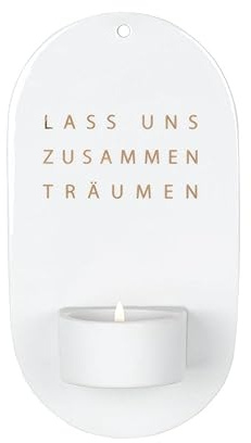 Räder [W1025] Wandlicht Lass Uns Zusammen träumen 9,8x18x6cm