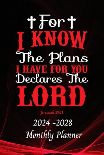 Independently published 2024 5-Jahres-Monatsplaner - 60 Monatsplaner von Jan.2024 bis Dez.2028, A4, Papier, PLANNER