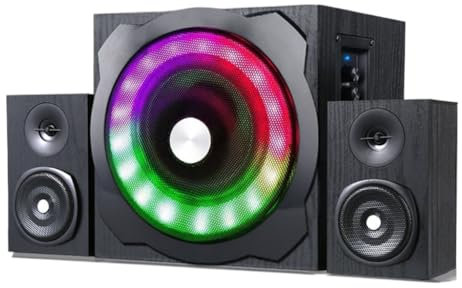 ZHCHAO Computer Audio Desktop Home Subwoofer Overweight Bass Speaker Laptop Multimedia