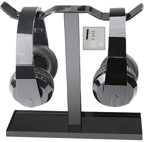 ZHENGCI Anti-Scratch Headphone Stand Holder Gaming Heavy Double Side Hanging Headphones Hanger