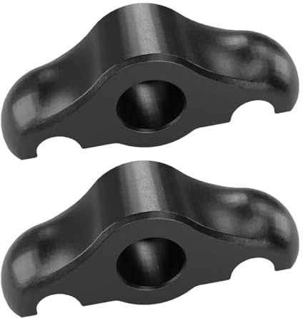 JIEBWCHA Rocker Plate Fuß, Rocker Adapterfuß, Tennisballfüße für WahooKickr Core Rollentrainer, Zubehör für Kickr Core Rollentrainer, Rauschreduzierung Rocker Fußadapter mit 4 Tennisbälle auf