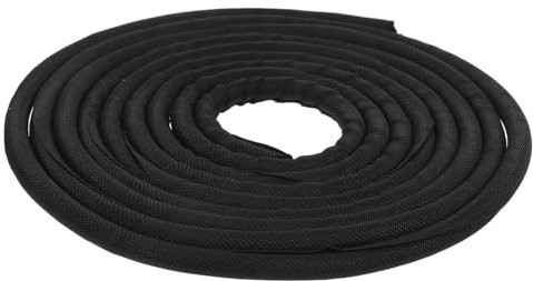 Artibetter 8mm Self-wrapping Cable Sleeve Wire Protector for Pets Cat Dog Chew Prevention Cable Management Sleeve