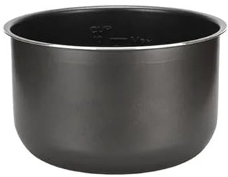 Olla A Presión Eléctrica Olla Interior 4/5/6L Olla Arrocera Antiadherente Vesícula Biliar Accesorios For Olla Interior De Cristal Negro Accesorios De Utensilios De Cocina Solo Compatibles Con Meiji(4L