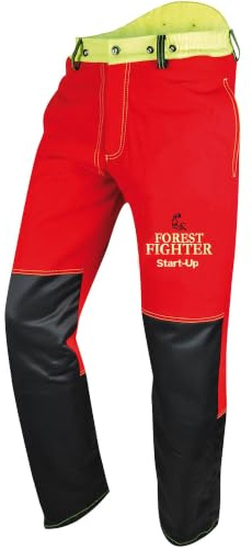 FOREST FIGHTER Start-Up Schnittschutzhose bis Größe 7XL - normal - langgestellt - kurzgestellt - Schnittschutz-Bundhose - Sommer-Schnittschutzhose