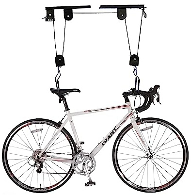 Elevador de bicicleta, 60 kg, suspensión para bicicleta, soporte de techo, soporte para bicicleta, soporte de cuerda para el techo