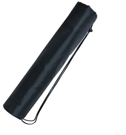 TDCuizent Folding Chair Storage Bag Outdoor Camping Organiser Drawstring Carrying Case for Chairs Trekking Poles BBQ Grills Fishing Tools Black Polyester (28x90cm)