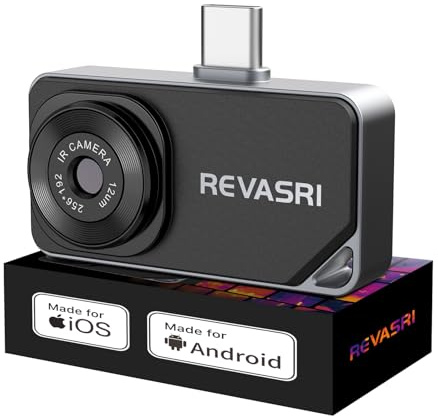 REVASRI caméra thermique iPhone/Android, résolution IR 512×384