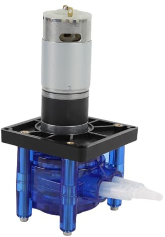 Hyuduo Bomba Peristáltica para Lavavajillas, Motor Cepillado, Caudal de 800 Ml/min, Ideal para Lavadoras y Lavavajillas (12V)