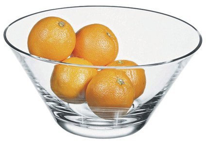 Schale Venezia Obstschale Glas Dekoglas