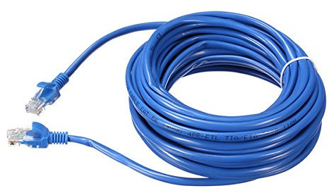 Tutoy 10M Cavo Ethernet CAT5 Blu 65Ft RJ45 per CAT5E CAT5 RJ45 Rete Internet LAN Connettore del Cavo