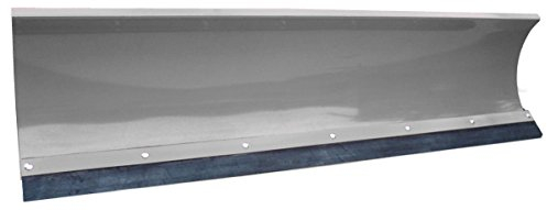 Schneepflug Räumschild Universal Schneeschild für Einachser, Rasentraktor oder Quad/ATV/ohne verstellbare Räder Grau / 125 x 40 cm / 5 Stufen verstellbar