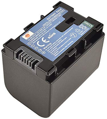 DSTE Battery BN-VG121 Compatible with JVC GZ-HD500 GZ-HD520 GZ-HD500 GZ-HD620 HM450 HM550