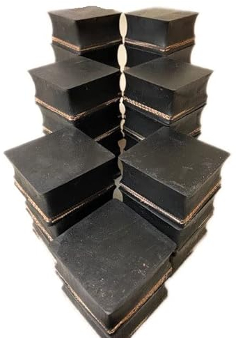 Gummiauflage 45x45x33mm (Karton mit 30 Stück=0.66€/Stück) Gummi-Unterlage Wagen-Heber Hebebühne Unterstellbock Klotz Rangier-Wagenheber Puffer Reifen Reifenwechsel LKW Räder KFZ Tuning Zubehör