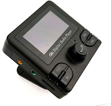 WOSTOKE Universel Voiture Dab + Tuner autoradio transmetteur FM Voiture Dab Adaptateur Radio numérique avec Bluetooth Musique Streaming 12V-24V