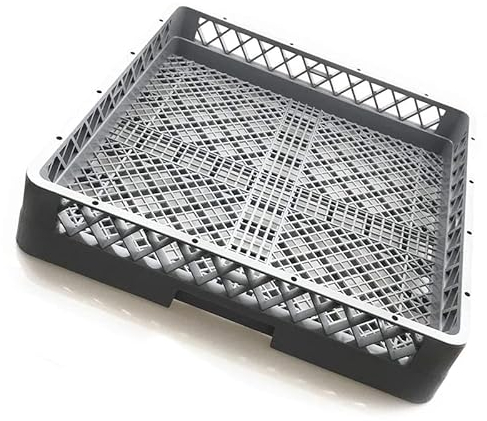 ROMUX® Cesta para Cubiertos 50x50 cm para Lavavajillas Profesional | Organizador de Cubiertos para Hostelería y Restaurantes | Diseño Robusto y de Fácil Limpieza