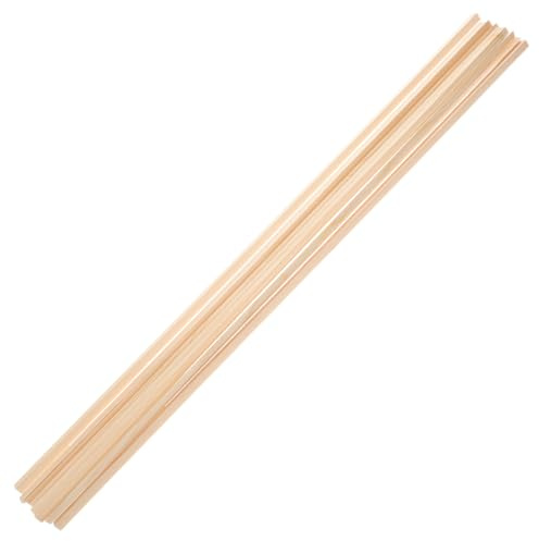 Gadpiparty 10 tiras de madera triangulares para decoración de ventanas, paneles de madera para marcos de pared, tiras de madera, moldura de madera para moldura de ventana, pantalla de moldura de