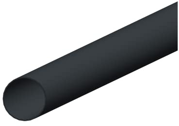 4Home&Garden | Einzelteile Dachrinnensystem RG 100 Typ 300 Fallrohr DN 60 | Kunststoff PVC Anthrazit | Verbinder Stutzen Rinnenhalter (Rohr 100cm)