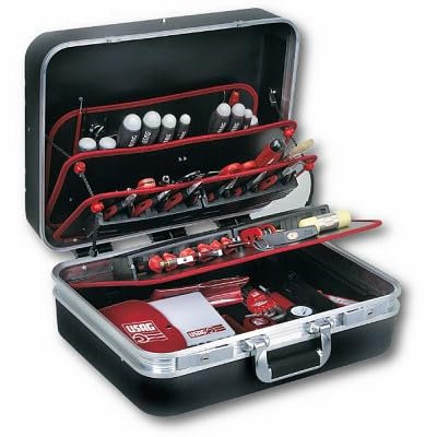 USAG - 001 PF NEW - Cassetta degli attrezzi per elettronici con assortimento 496 F2 (126 pezzi)