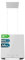 Cecotec Cappa Aspirante a Isola 44 cm, Cappa Cucina. Bolero Flux CCT 448000 Glass White A++ Cappa 44cm vetro bianco, Flusso d'Aria 800m3/h, 210W, A++, Slider, LED, Carbonio Ø176, alluminio 5 strati
