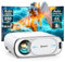 Videoprojecteur - 4K Auto Cache Lentille Auto Focus 6D Keystone 850ASIN Projecteur video Jimveo Retroprojecteur Full HD 1080P WiFi6 Bluetooth Portable - Vidéoprojecteur 4K Supporté Zoom 50% Home Ciném