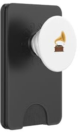Grammofono Vecchio Giradischi PopSockets PopWallet per MagSafe
