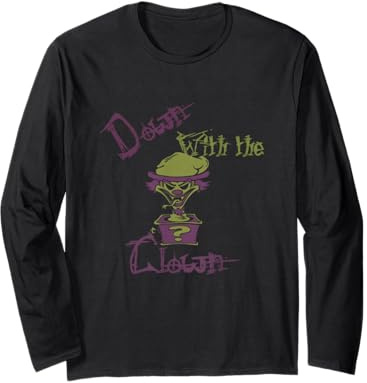 Juggalette ICP Whoop Whoop Hatchet Guy Vibrant Colors Design Long Sleeve T-Shirt