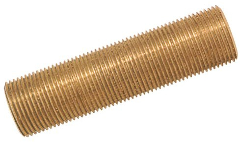 Boutté – Tube fileté laiton M26x34 longueur 10 cm – Raccordement plomberie
