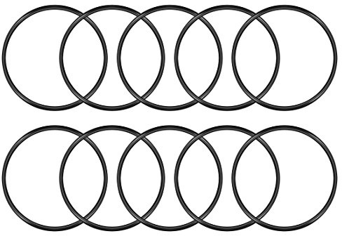 sourcing map 10 Stück O Ringe 87mmx95mmx4mm Dichtungsringe Rund Gummi Dichtung O Ring Seals NBR Unterlegscheibe für Wasserhahn Spülventile Waschbecken Duschablauf Hydraulik Rohrschlauch