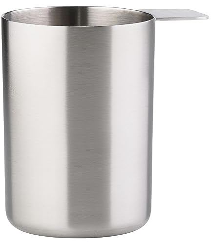 Zone Denmark Singles - Vaso medidor (diámetro de 8,4 x 11,5 cm, 500 ml, acero)