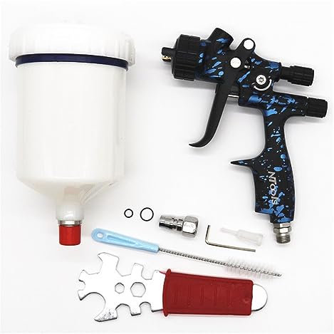 PHLeaz Camoufl Air paint gun Sprayer LVLP Gravity feed 1.3 nozzle 600cc tank professional Car body Paint Tool Pistol Spray Gun