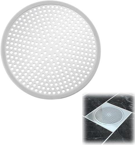 Stainless Steel Hair Catcher Drain Cover - Bathroom Sink and Bathtub Protector Filter Strainer for Kitchen - Prevent Clog 4.72 inch (12cm)