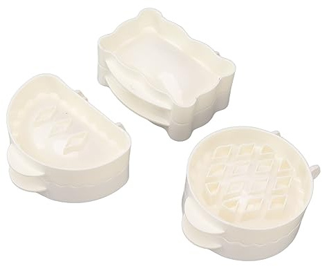 Lybunair 3Pcs Mini Hand Pie Makers, Bake Hand Pie and Dough Press Trays, Dough Presser Pie Maker for Festive Treats and Celebrations