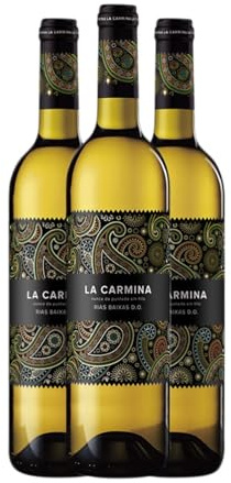 Tamaral La Carmina Albariño Rías Baixas 75 cl Vino blanco (Caja de 3 Botellas de 75 cl)