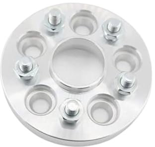 WUPEDI Naben-Spurverbreiterungen, 2 Stück, Distanzscheiben-Adapter, Aluminium, PCD, 5 x 108 bis 5 x 112, CB 63,4 bis 57,1, Dicke 20 mm, Bolzen 12 x 1,5 Adapter für nabenzentrische Spurverbreiterungen