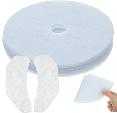Tumble Dryer Cotton Filter Replacement White Exhaust Lint Screen | Intake Filter Pad Set, Easy Install and Replace, Wide Compatibility for Dryer Vent Filters