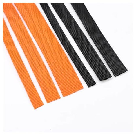MOVDARL Geflochtene PET-Kabelhülse, Wärmeschrumpfschlauch, 4 mm-30 mm, Isolierung, flammhemmend, PET, Auto-Linie, Organizer, Drahtwickelschutz, Orange, 30 mm - 3 Meter