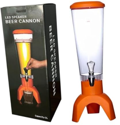 FytStycale Dispensador de Torre de Cerveza con Luces Jugo Dispensador de Café para RVs de Bares